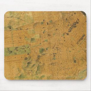 The Chevalier  Map of San Francisco Mouse Mat