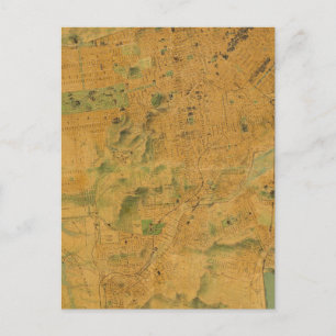 The Chevalier  Map of San Francisco Postcard