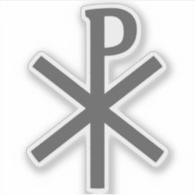 The Chi-Rho Cross (grey)