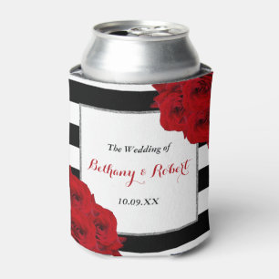 The Chic Modern Luxe Wedding Collection- Red Roses Can Cooler