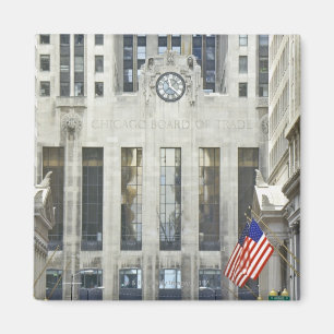 'The Chicago Board of Trade, Chicago, Illinois' Magnet