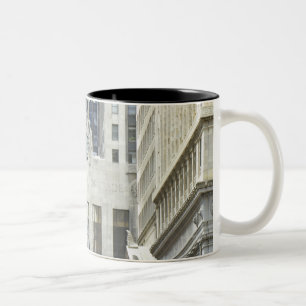 'The Chicago Board of Trade, Chicago, Illinois' Two-Tone Coffee Mug