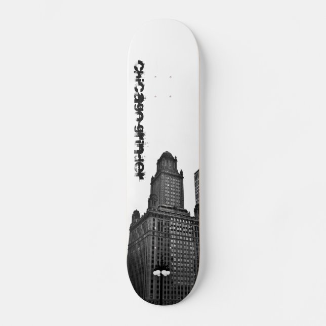 The Chicago Grind Skateboard (Front)