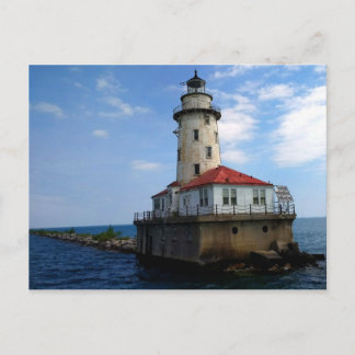 The Chicago Harbour Lighthouse Postcard