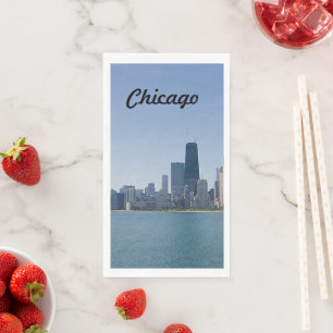 The Chicago Skyline Napkin