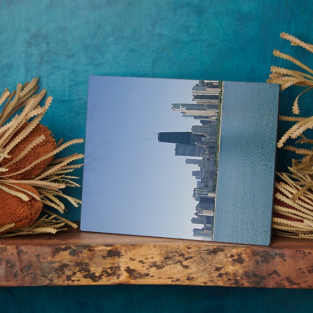 The Chicago skyline Plaque (Side)