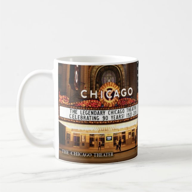 The Chicago Theatre Historical Mug (Left)