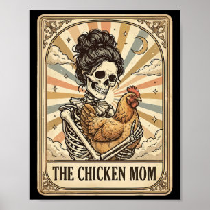 The Chicken Mum Tarot Card _3 Poster