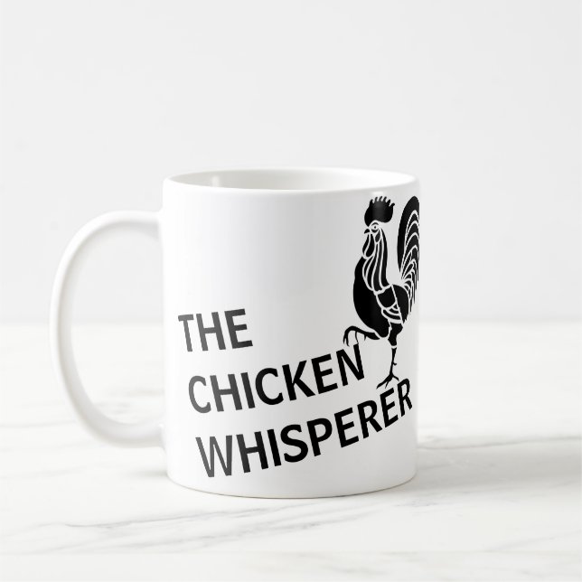 The Chicken Whisperer Chicken Farm House Mug (Left)