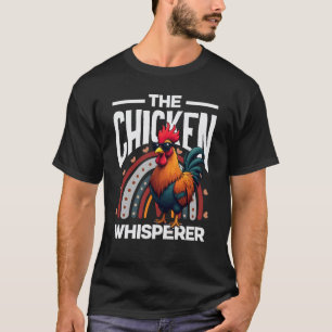 The Chicken Whisperer Cool Rooster Sunglasses Rain T-Shirt