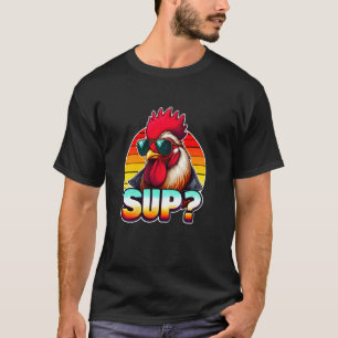 The Chicken Whisperer Funny Chicken Lover Farming T-Shirt