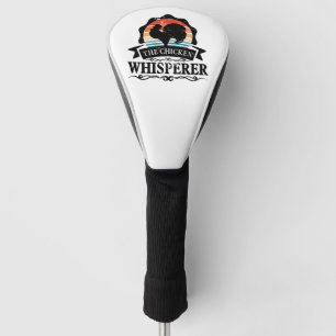 The Chicken Whisperer Funny Golf Head Cover