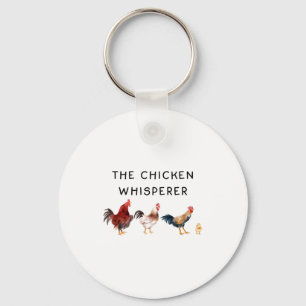 The Chicken Whisperer Funny  Key Ring