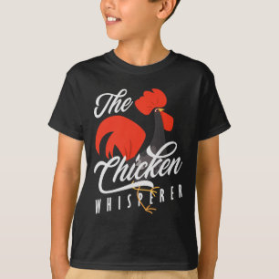 The Chicken Whisperer Rooster Farming Farmer T-Shirt
