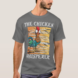 The Chicken Whisperer Vintage Funny Farmer Farming T-Shirt