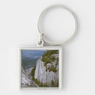 The "Chief" Arial View in Squamish Key Ring
