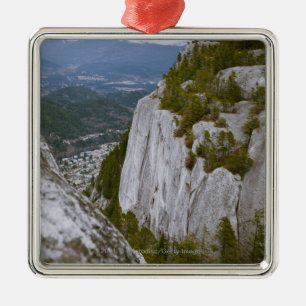 The "Chief" Arial View in Squamish Metal Tree Decoration