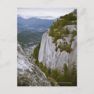 The "Chief" Arial View in Squamish Postcard