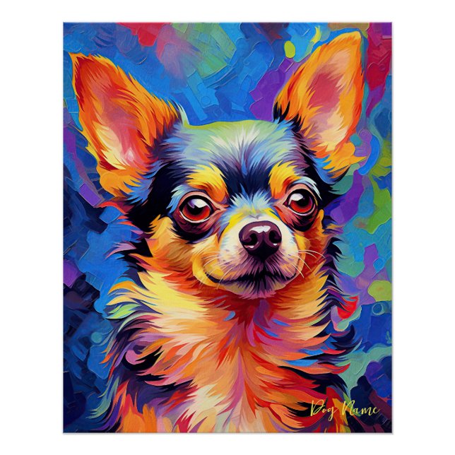 The Chihuahua Dog 002 - Zetton Ziana Poster (Front)
