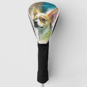 The Chihuahua Dog - Composition 003 Golf Head Cover