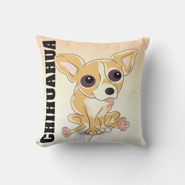 The Chihuahua Pillow (Front)