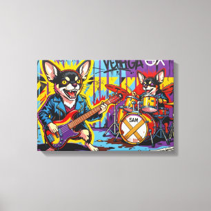 THE CHIHUAHUAS 11 CANVAS PRINT