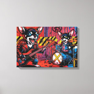 THE CHIHUAHUAS 11A CANVAS PRINT