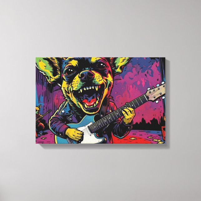 THE CHIHUAHUAS 9 CANVAS PRINT (Front)