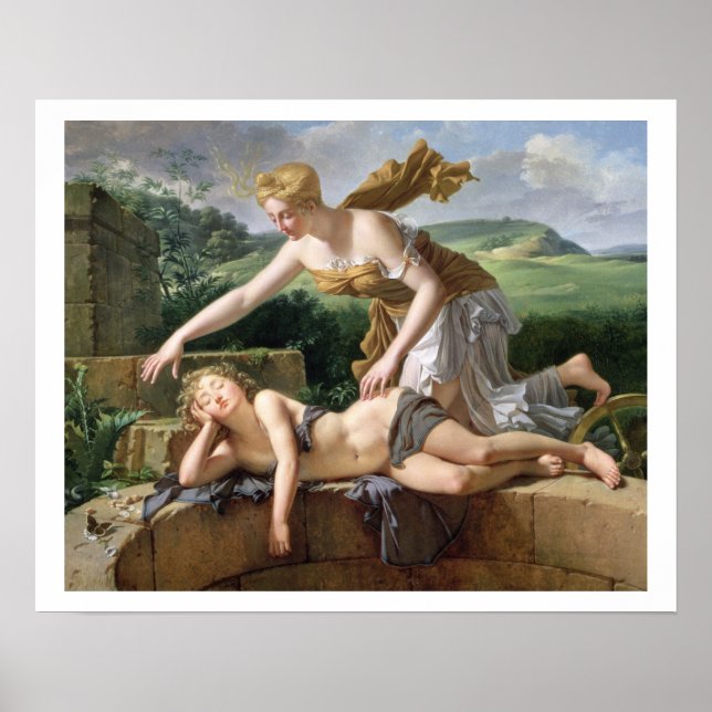 The Child of Fortune, 1801 (oil on canvas) Poster (Front)