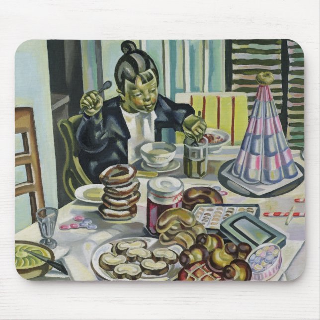 The Child with the Cakes Mouse Mat (Front)