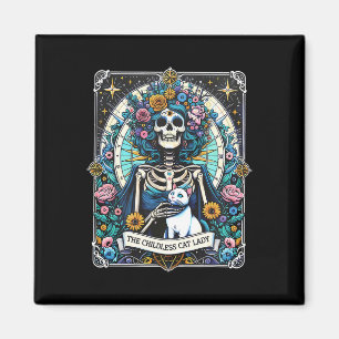 The Childless Cat Lady Tarot Card Kamala Harris 20 Magnet