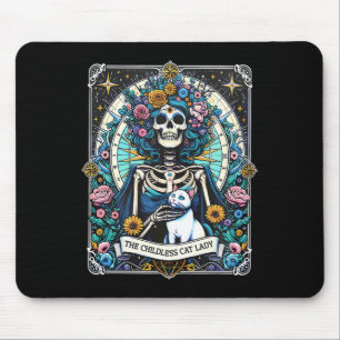 The Childless Cat Lady Tarot Card Kamala Harris 20 Mouse Mat