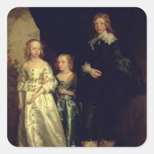 The Children of Thomas Wentworth Square Sticker