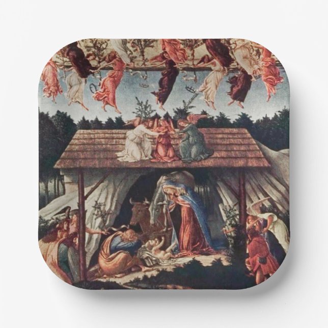 The children's book of Christmas  Holiday   Paper Plate (Front)