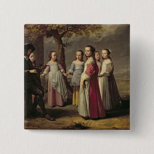 The Children's Dance 15 Cm Square Badge (Front)