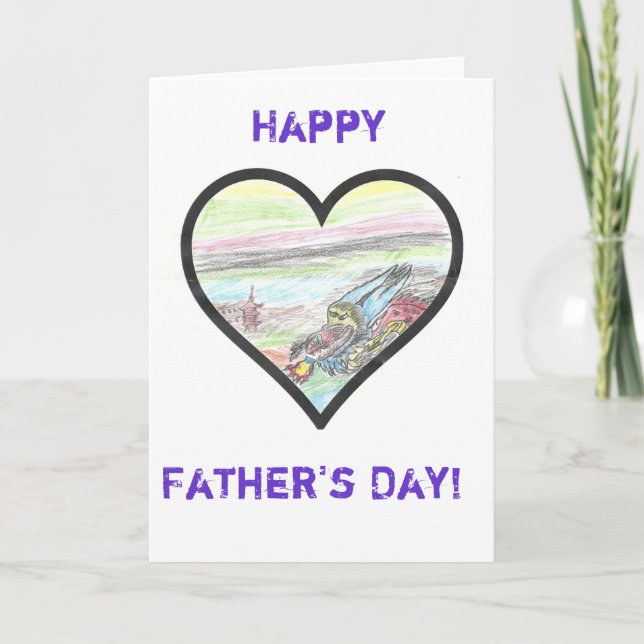 The Children's Heart Foundation's Father Day Card (Front)