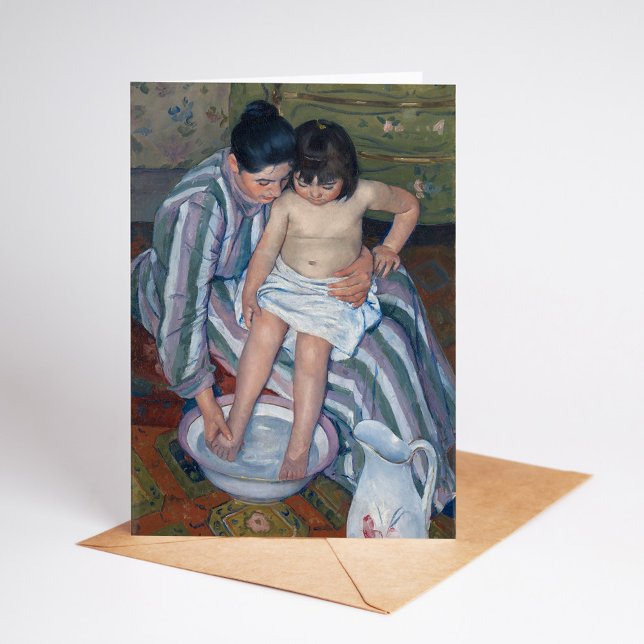 The Child's Bath | Mary Cassatt Card (Creator Uploaded)