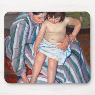 The Child's Bath, Mary Cassatt Mouse Mat