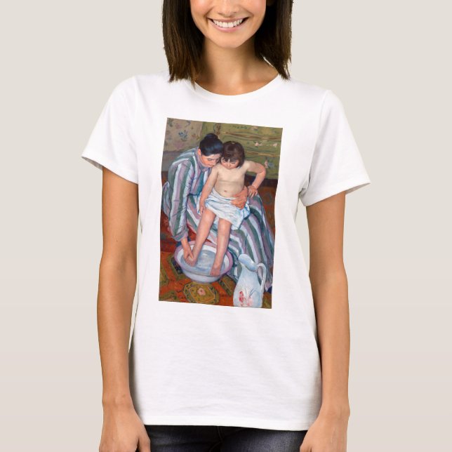 The Child's Bath, Mary Cassatt T-Shirt (Front)
