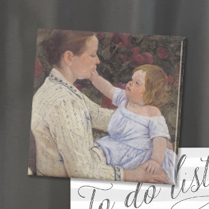 The Child's Caress Mary Cassatt Magnet