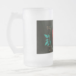 *"The ‘Chill Out’ Frosted Glass Mug"** Beer Mug