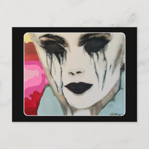 ‘The Chill’ Painting on a Postcard