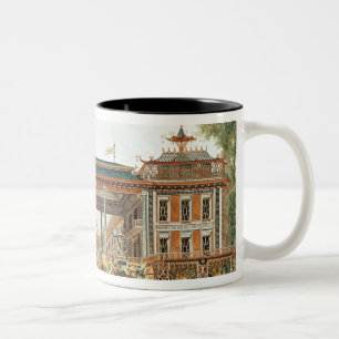 The Chinese Baths in Paris, established by Lenoir Two-Tone Coffee Mug