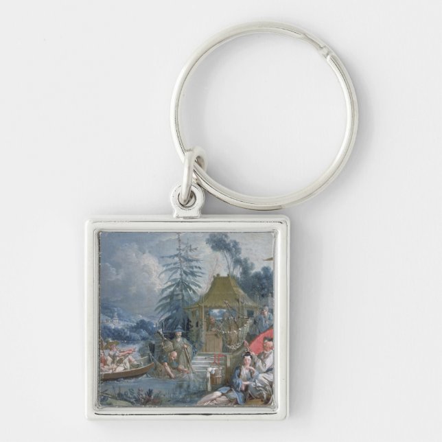 The Chinese Fishermen, c.1742 Key Ring (Front)