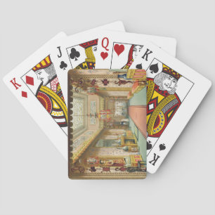The Chinese Gallery, from 'Views of the Royal Pavi Playing Cards