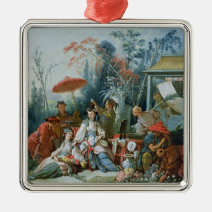 The Chinese Garden, c.1742 Metal Tree Decoration