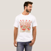 The Chinese Lion Dance Watercolor T-Shirt (Front Full)