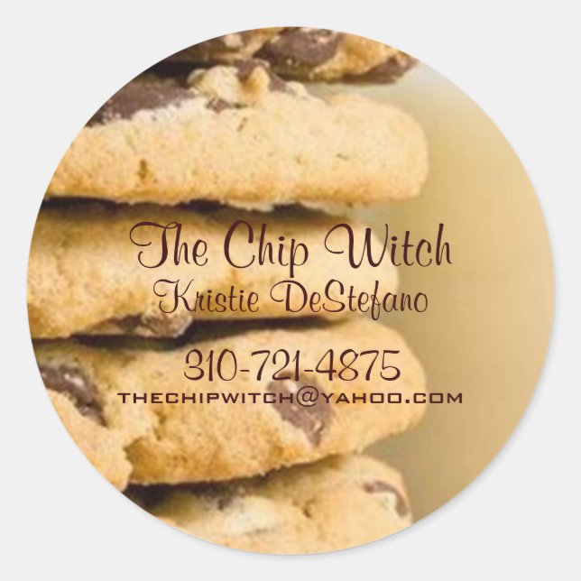 The Chip Witch Sticker (Front)