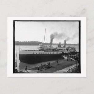 The Chippewa, Lewiston, Niagara River, NY Vintage Postcard