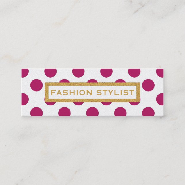 THE CHLOE SKINNY BUSINESS CARD (Front)